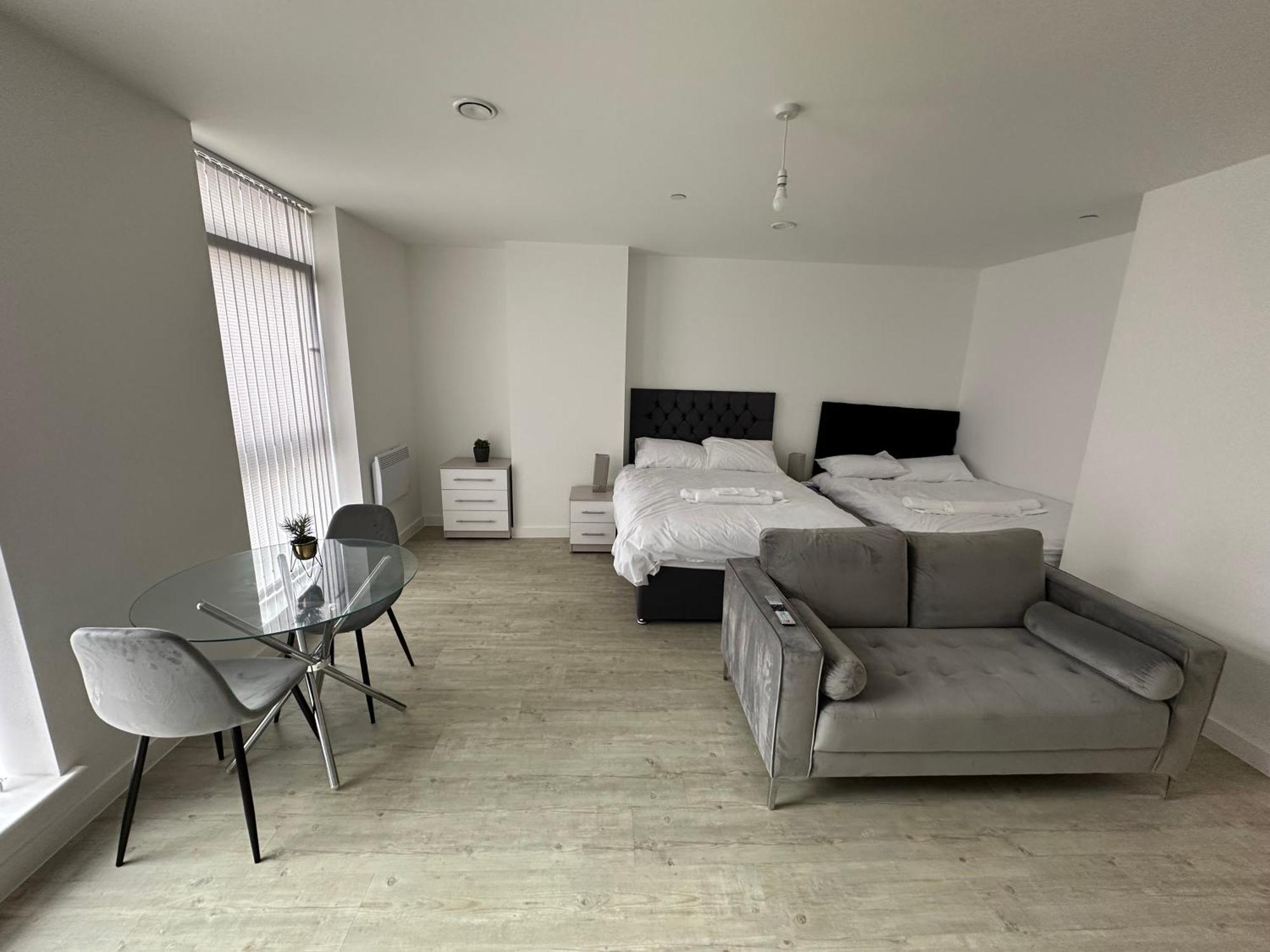 Manchester Old Trafford Studio Apartment Exterior photo